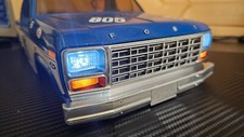 Tamiya Ford Ranger F150 front grill with headlights and indicators and addons!