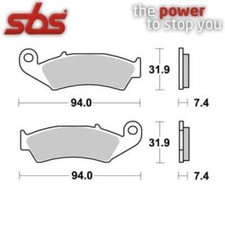 PAIR OF BRAKE PADS 603HF 603