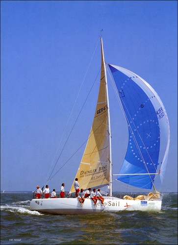 1998 vintage sailing print - 1998,