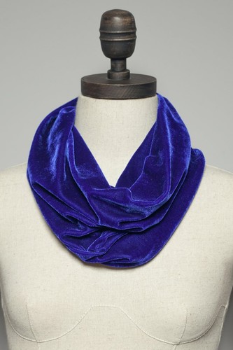 Scarf soft crushed velvet - crushed,