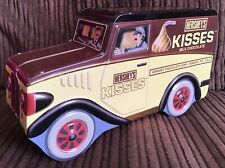 Hershey’s Kisses Chocolates Van Lorry Truck Metal Tin 12.5” Long