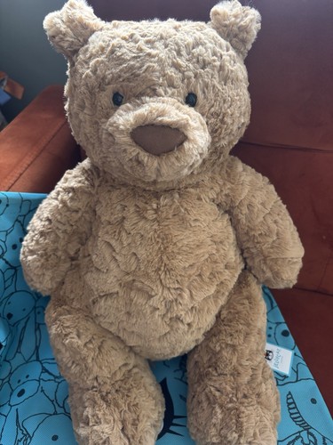 Jellycat bartholomew bear huge - bartholomew,