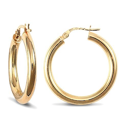 Creole earrings 9ct - creole,