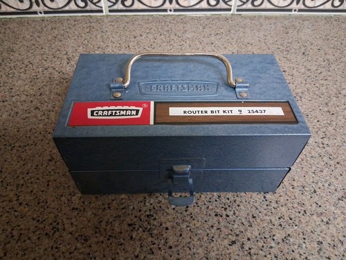 Vintage craftsman router bit - craftsman,