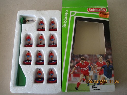 Subbuteo lightweight 433 spain - subbuteo,