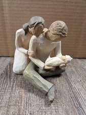 Willow Tree New Life Mother Father Baby 2000 Home Decor Figurine Statue