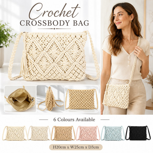 Women crochet crossbody - women’s,
