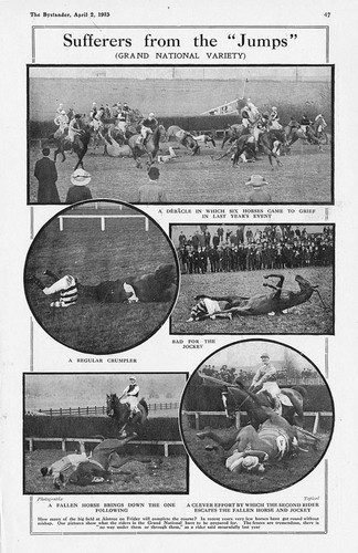Horse racing scenes from the - horse,