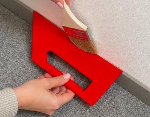 Paint shield guard edge - shield,