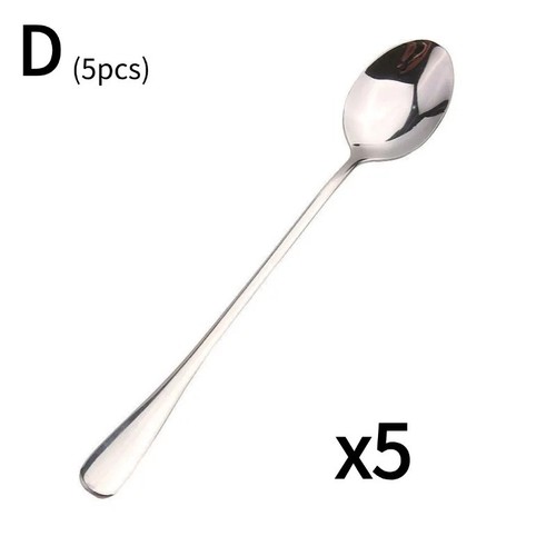 Long handle latte spoons - long,