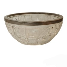 vintage fruit bowl cut glass