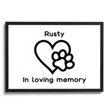 Personalised In Loving Memory