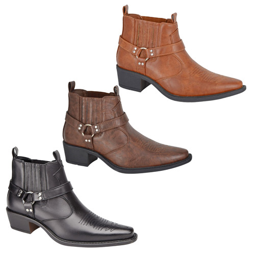 Brass mens western cowboy - western,