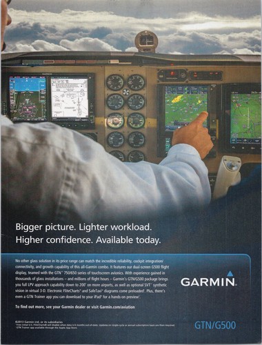 Garmin 2014 magazine - magazine, ad