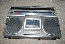 VINTAGE  PANASONIC RX-5012LE PORTABLE RADIO CASSETTE  RECORDER PLAYER FOR REPAIR