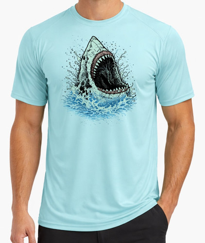 Great angry shark jaw - shark,