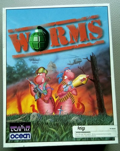 Worms commodore amiga big - amiga,