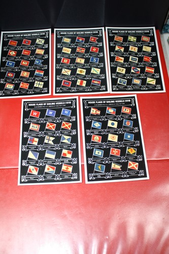 Set marine flag - set, series