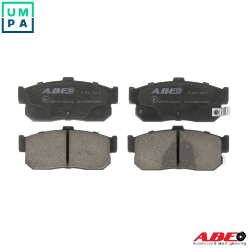 Brake pad set disc - brake,