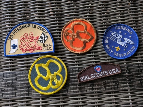 Old cub scouts patches lot - patches,