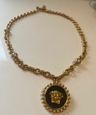 Rare versace medallion chunky