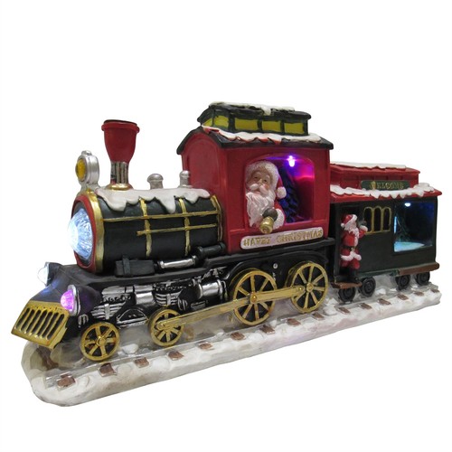 Santa led light vintage - light, up