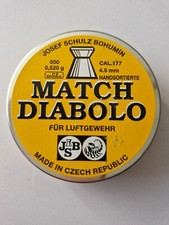 JSB Match Diabolo Middleweight .177 Cal 4.49mm Air Gun Pellets 500pcs Tin Sealed