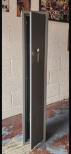 Metal Gun Cabinet with Two Keys 52” High X 9.5” Wide X 6” Deep