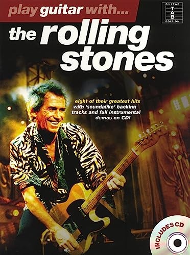 Play guitar with the rolling - with,