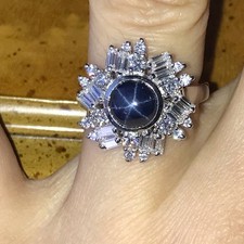 Natural Blue Star Sapphire