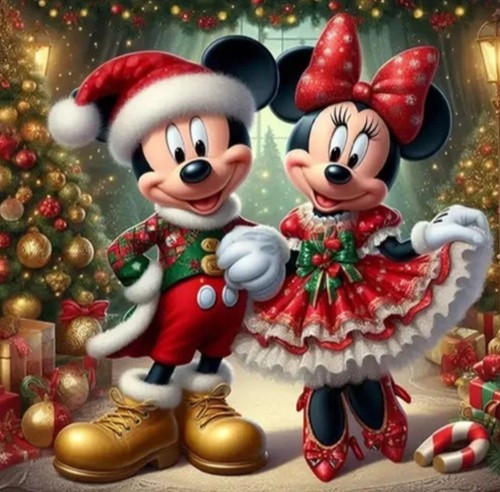 Mickey amd minnie mouse 11ct - amd,