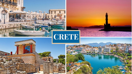 Crete greece fridge magnet - crete,