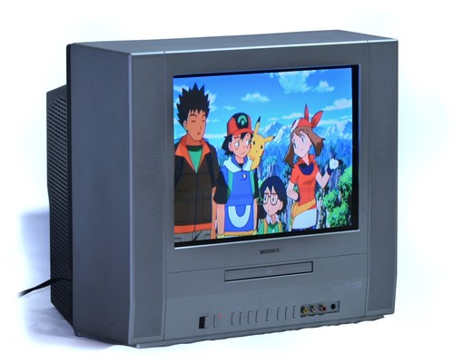 Toshiba crt tv dvd - tv,