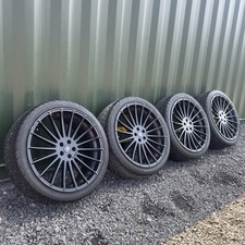 GENUINE HAMANN 22” ALLOY WHEELS YOKOHAMA TYRES 225/35 R22 102V (9.5x22 ET35) 