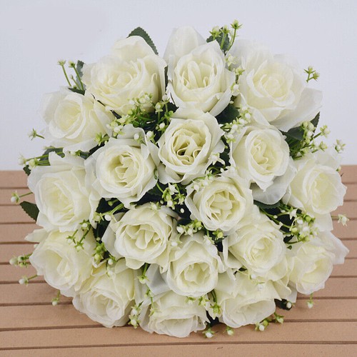 Large silk rose - silk,