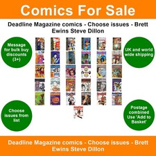 Deadline Magazine comics - Choose issues - Brett Ewins Steve Dillon