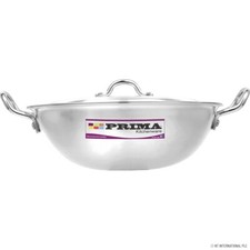 STAINLESS STEEL WOK PAN
