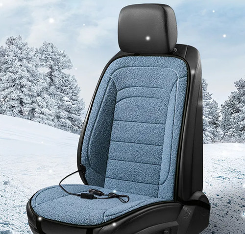 Heated car seat cushion cover - heated,