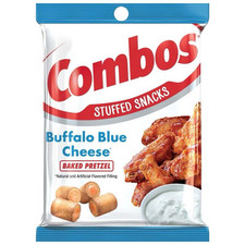Combos Buffalo Blue Cheese Baked Pretzel Snacks 178g (USA) - Best Before 10/2025