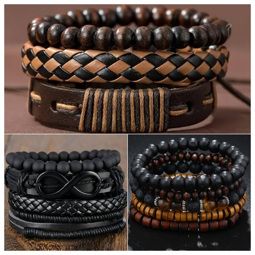 Mens braided fashion - braided,