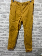 M&S ladies chinos cotton ochre