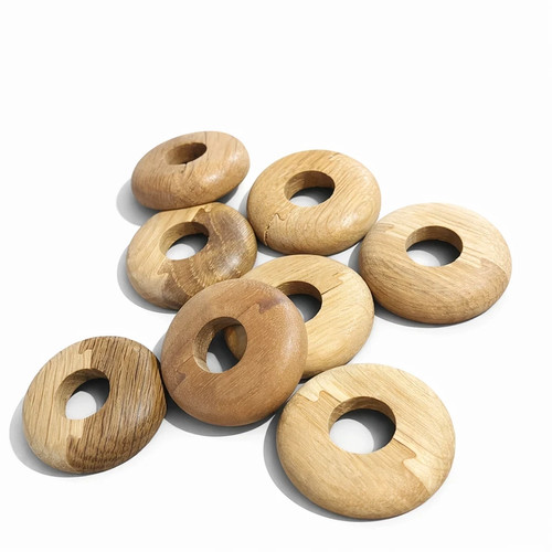 Oak pipe cover rings 10mm - 8, x