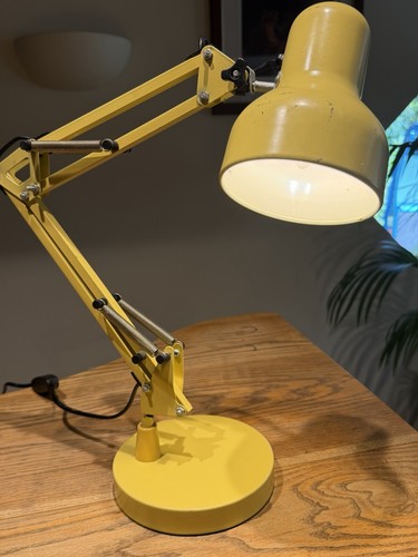 Vintage anglepoise yellow desk - vintage,