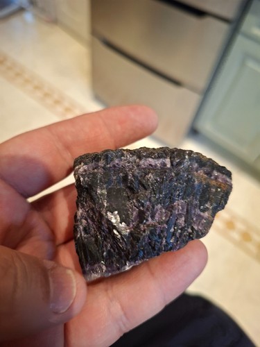 Genuine blue john fluorite - john, –