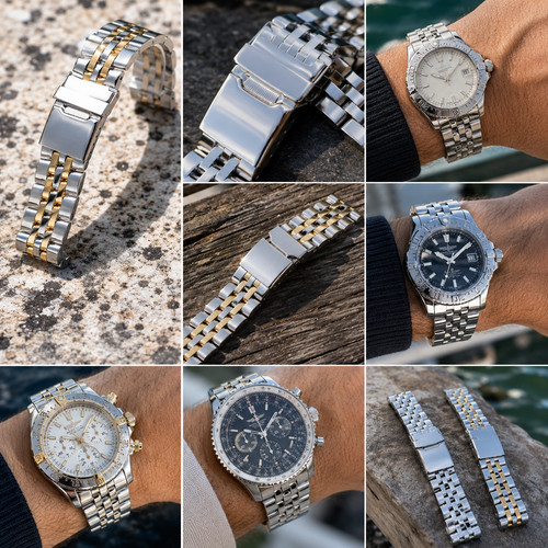 Stainless steel watch - watch, strap