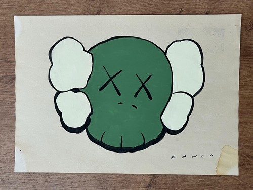 Kaws drawing and painting - kaws,