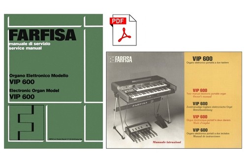 Farfisa vip600 service manual - vip600,