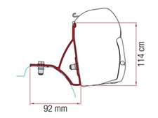 Awning Bracket for Renault
