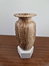 Egyptian Alabaster Vase Jar