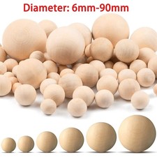 Wooden Balls Natural Craft